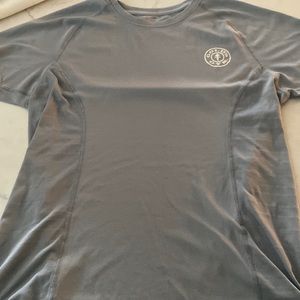 Grey golds gym tee